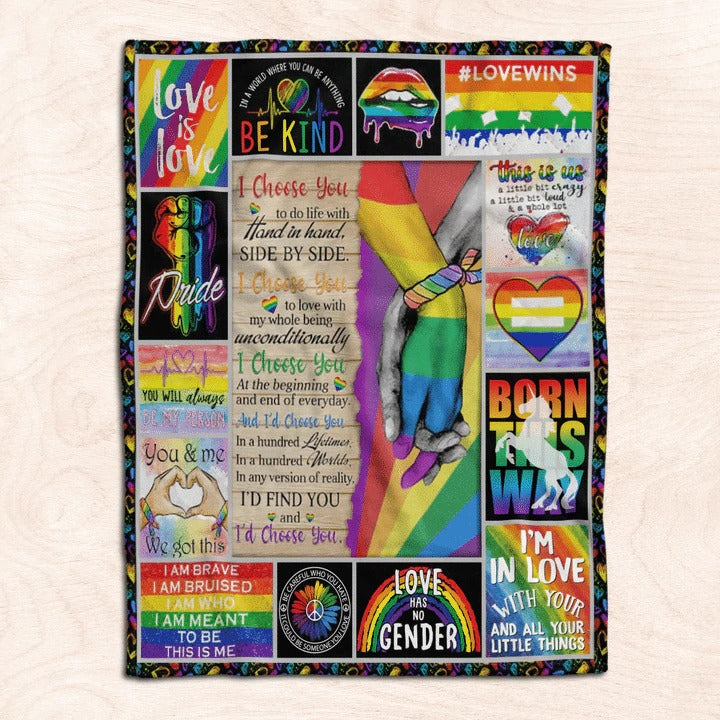 Lgbt Pride Blanket This Is Me Blanket Gift For Gay Friend Birthday Lesbian Gift Home Decor