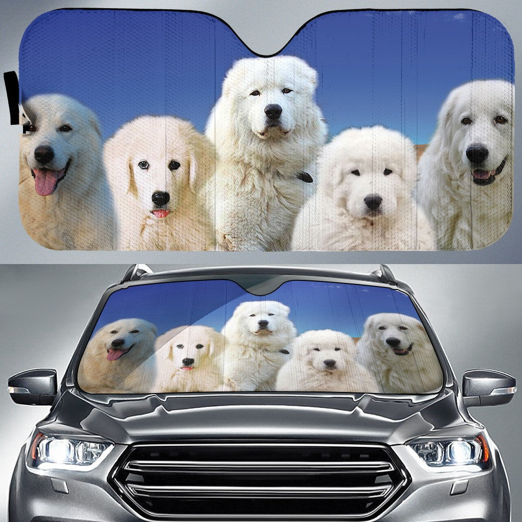 Marrema Sheepdog Funny Face Printed Car Sun Shade Cover Auto Windshield Coolspod