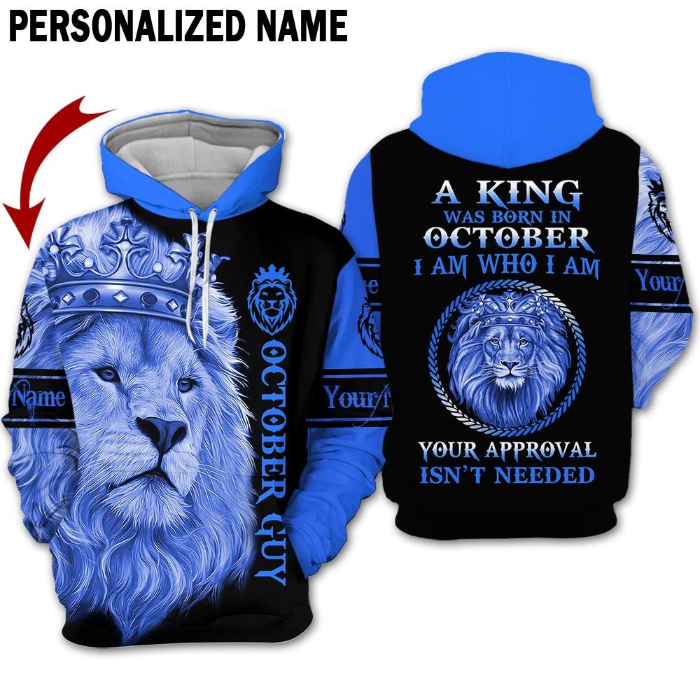 Personalized Name Birthday Outfit October Guy 3D All Over Printed  Outfit 98 Birthday Shirt