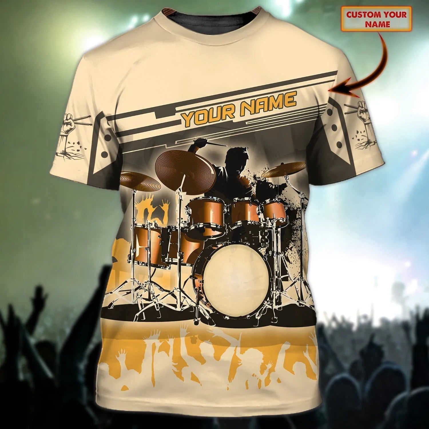 3D All Over Print Drum Shirt Men Women/ To My Boyfriend Drummer/ Drummer Gifts/ Musician Gift