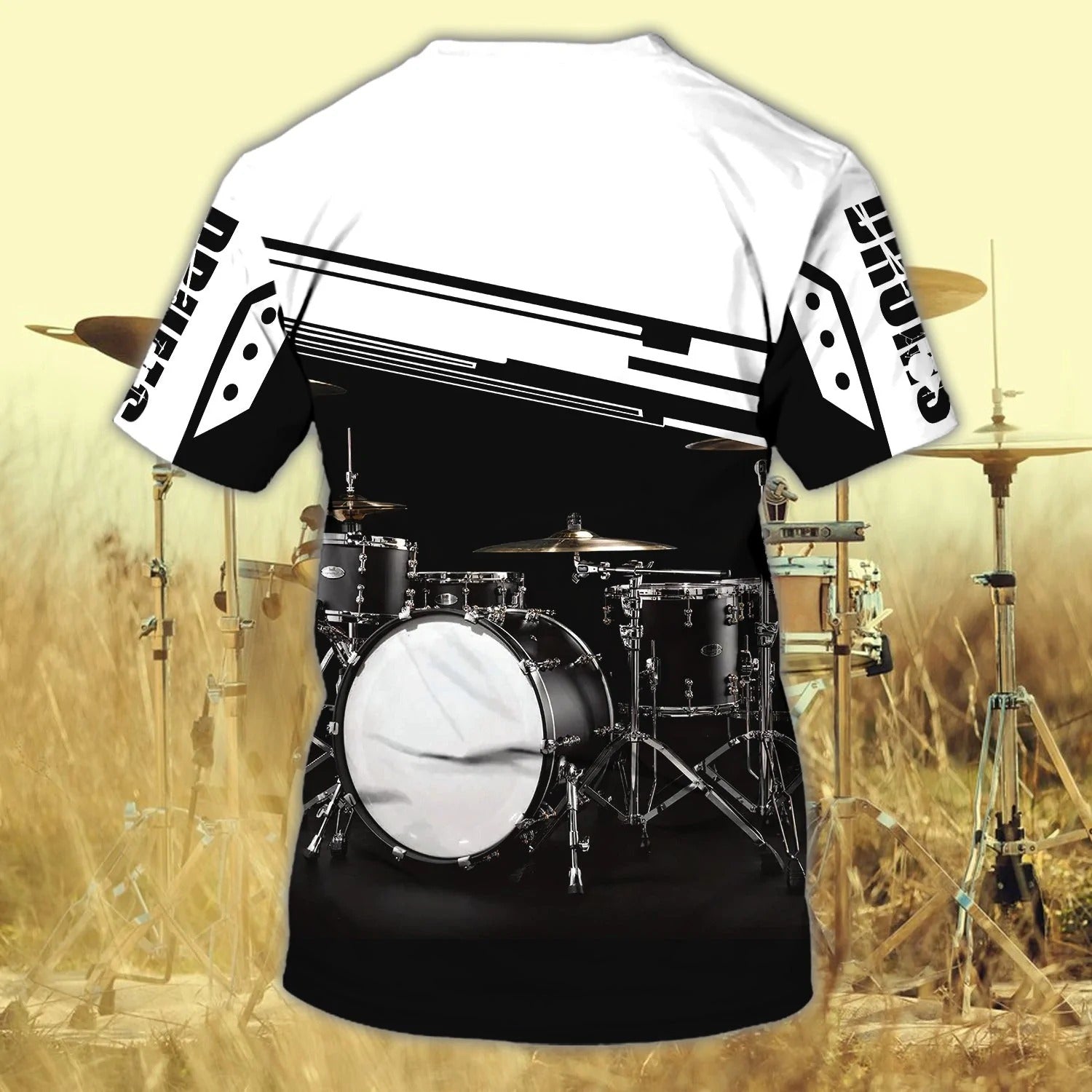 Custom 3D All Over Print Drummer Shirt/ t shirt for drummer/ Drummer Gifts