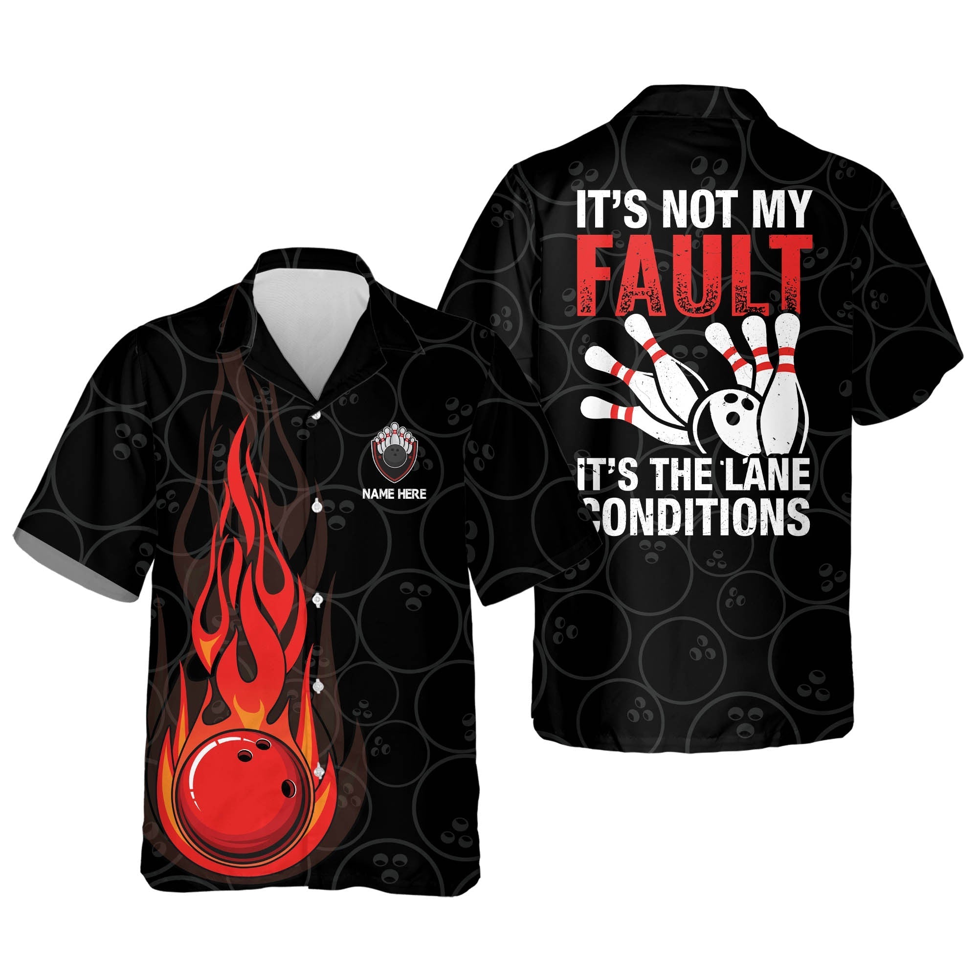 It''s Not My Fault It''s The Lane Condition Hawaiian Shirt