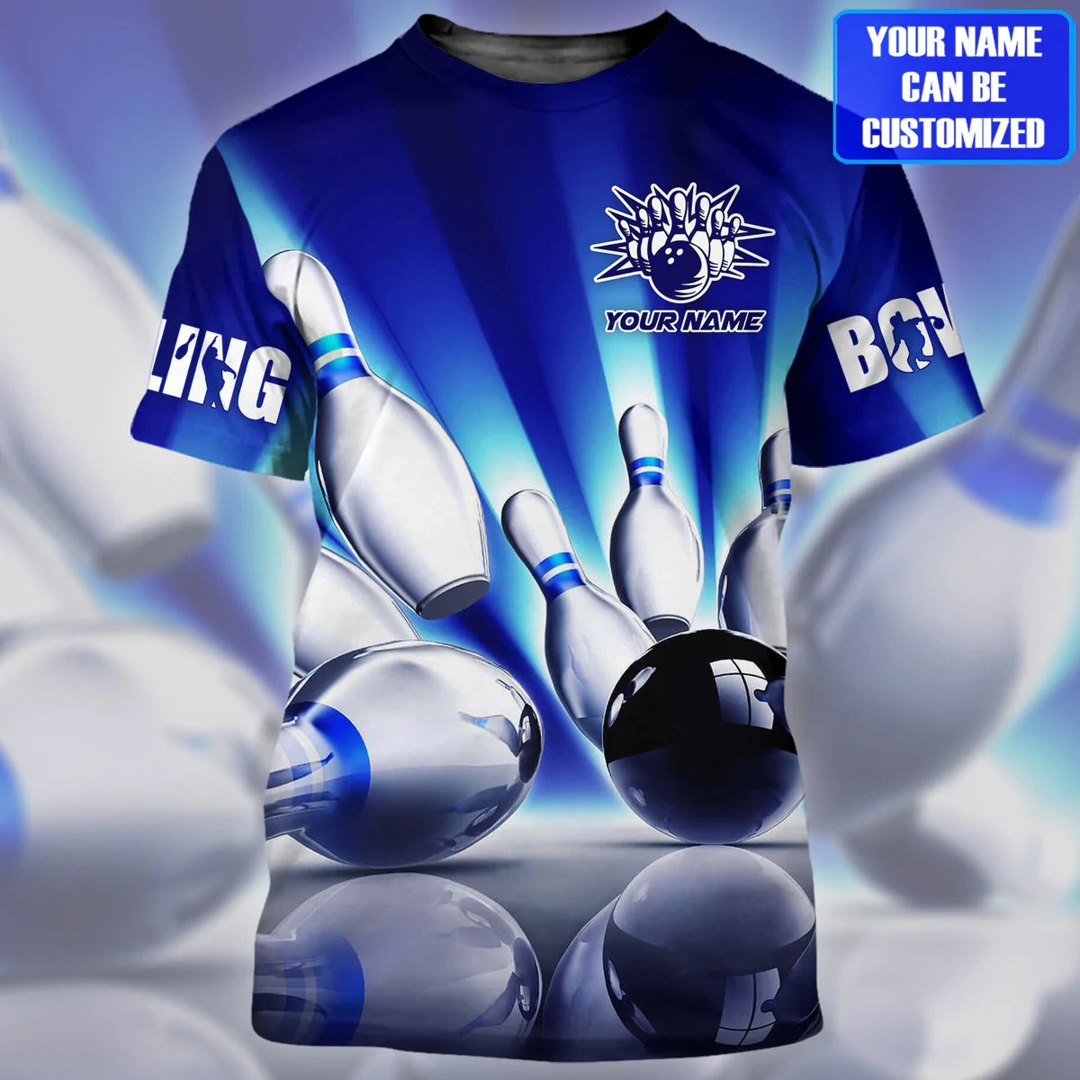 Custom Bowling Shirt Men/ 3D All Over Print Bowling Shirt For Women/ Gift For Bowling Player
