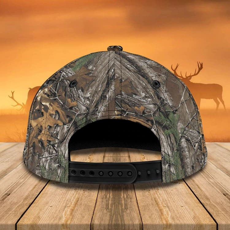 Personalized Deer Hunting Cap Gift for Dad and Son/ 3D Classic Cap All Over Printed for Hunters