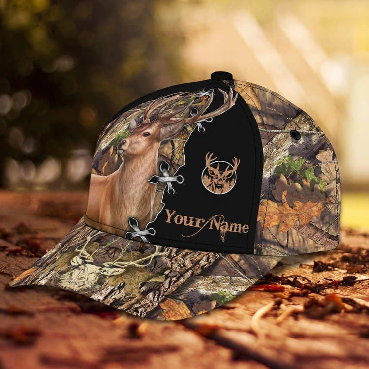 4th of July Deer Hunting Cap for Dad/ Son 3D Classic Cap for Hunters