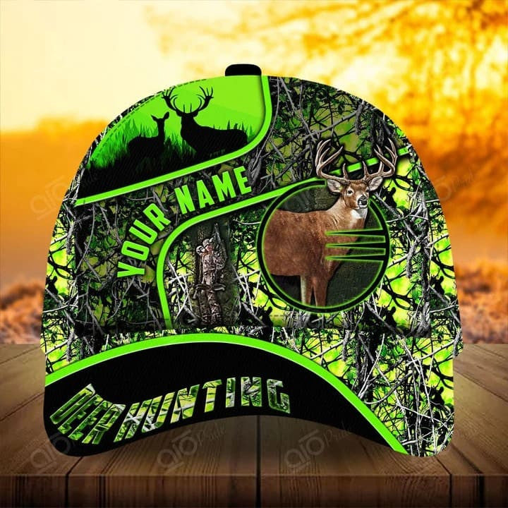 Colorful Deer Hunting Cap 3D Customize Classic Deer Cap for Hunting Lovers