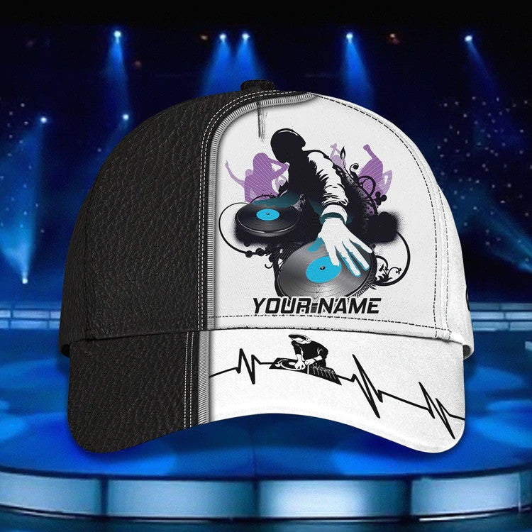Personalized DJ Cap for Women & Men/ 3D All Over Printed Cap for Golf Players for Friends