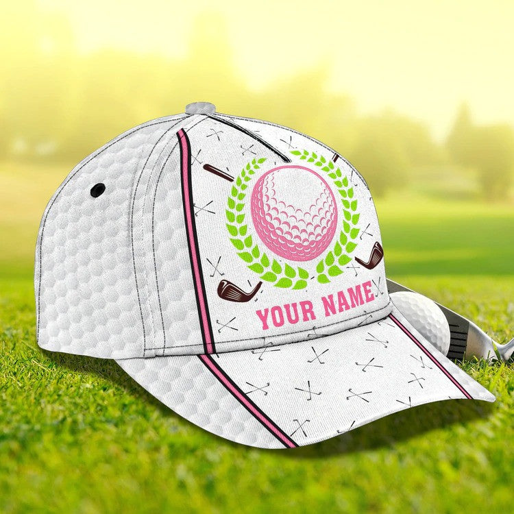 Customized Golf Cap for Women/ 3D Classic Cap All Over Print for Golf Women Player