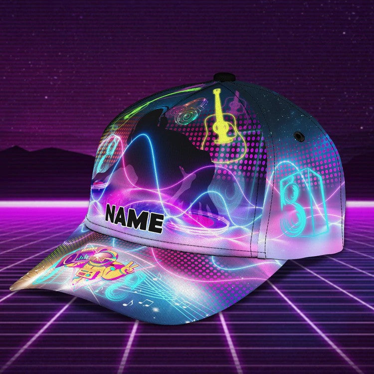 Personalized DJ Cap for Women/ 3D Classic Cap All Over Print for DJ Players