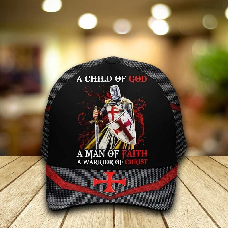 Personalized Faith Over Fear Jesus Christ Cap 3D All Over Prints Hat for Christian