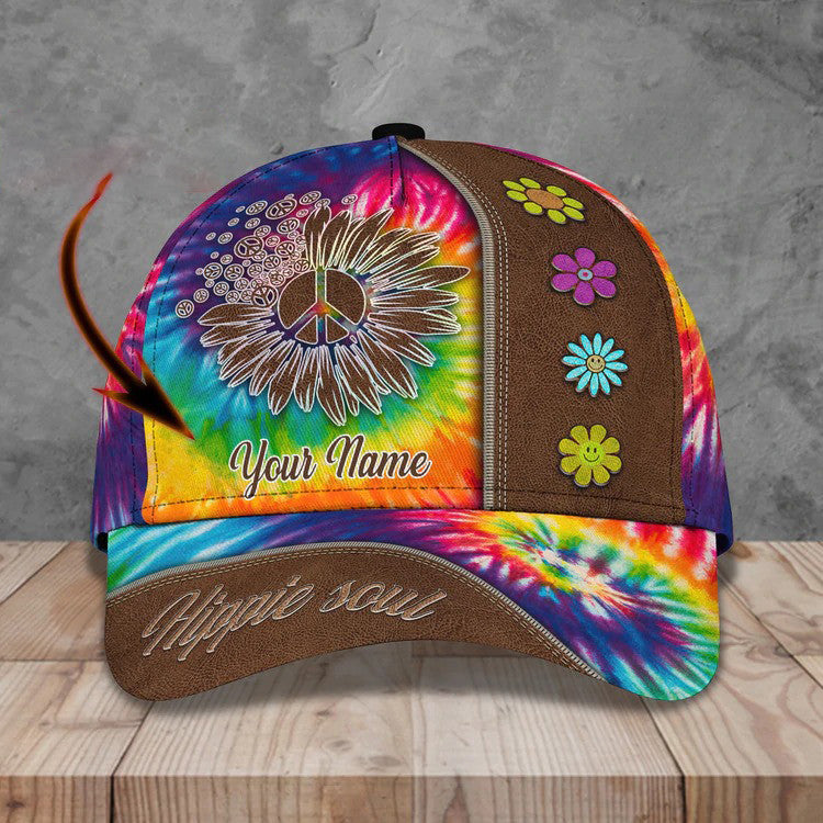 Personalized Hippie Life/ Hippie Girl/ Hippie Cap 3D Classic Cap All Over Prints for Hippie Style Lovers