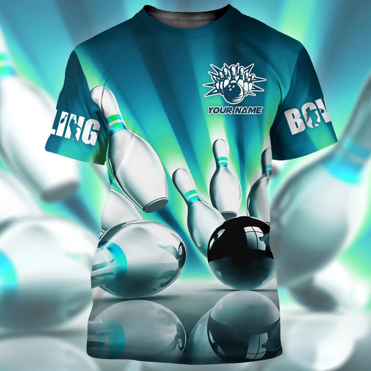 Custom Bowling Shirt Men/ 3D All Over Print Bowling Shirt For Women/ Gift For Bowling Player