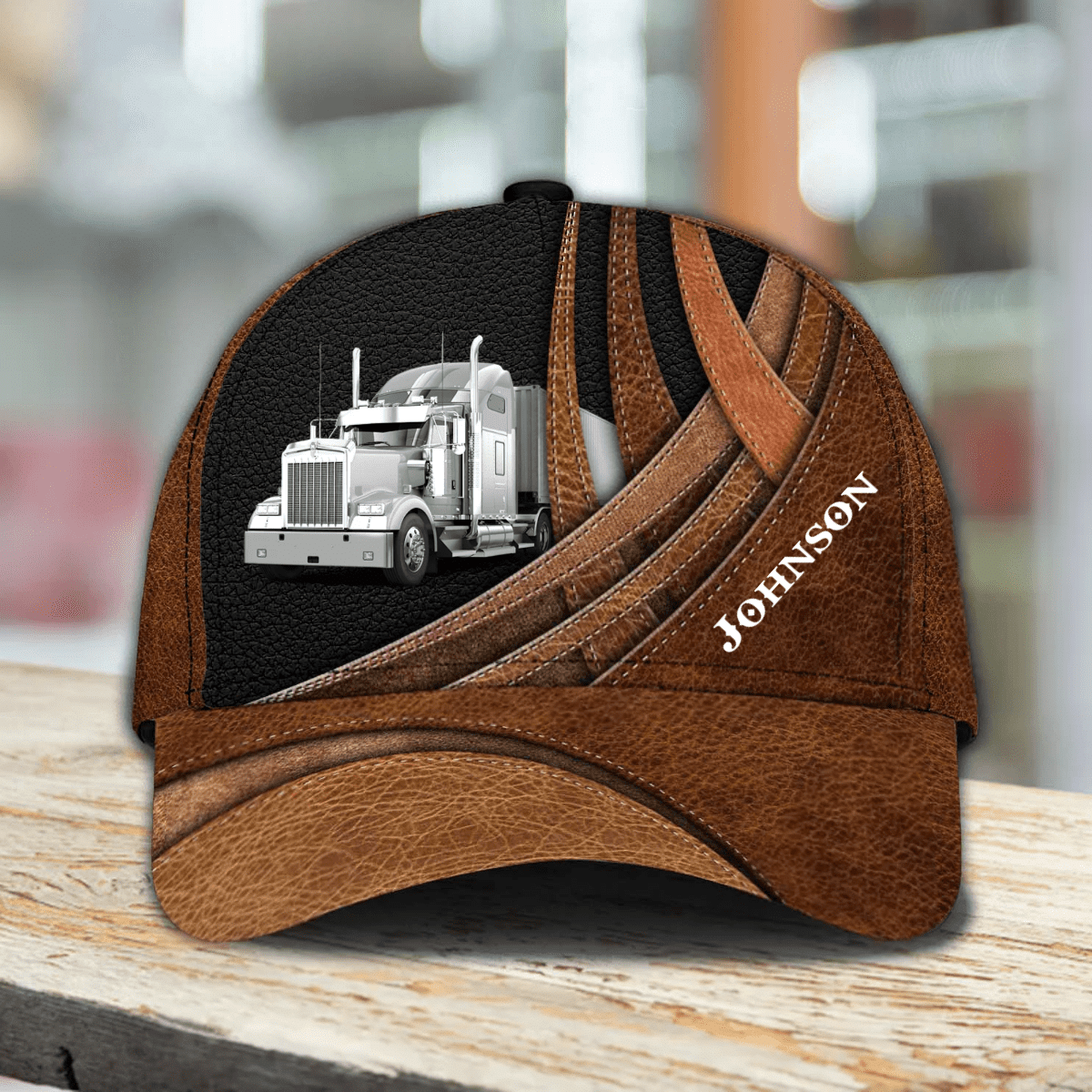 Personalized Truck Driver Cap 3D All Over Prints for Trucker/ Gift for Dad Birthday/ Father