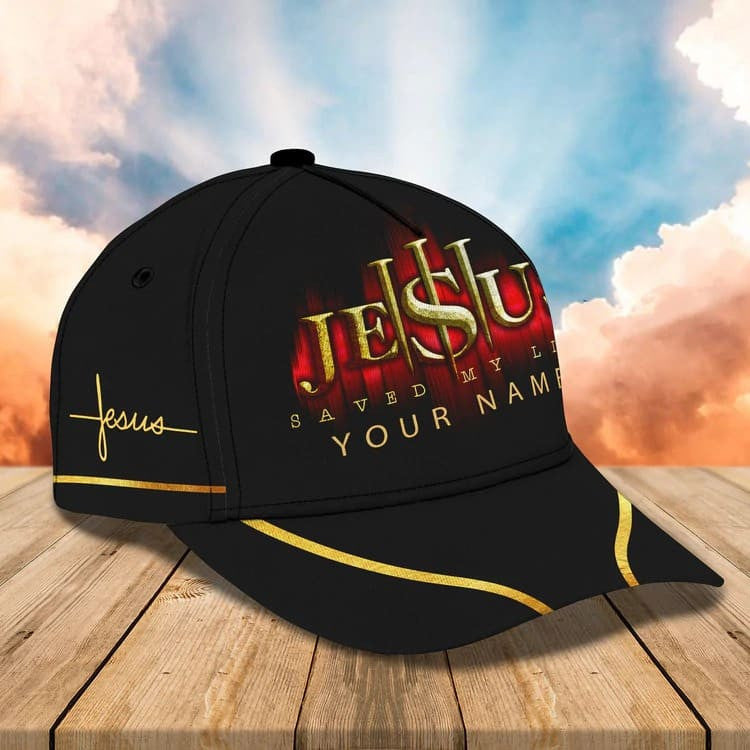 Personalized Jesus Save of My Life Cap/ Jesus Cap for Christian Who believe in Jesus
