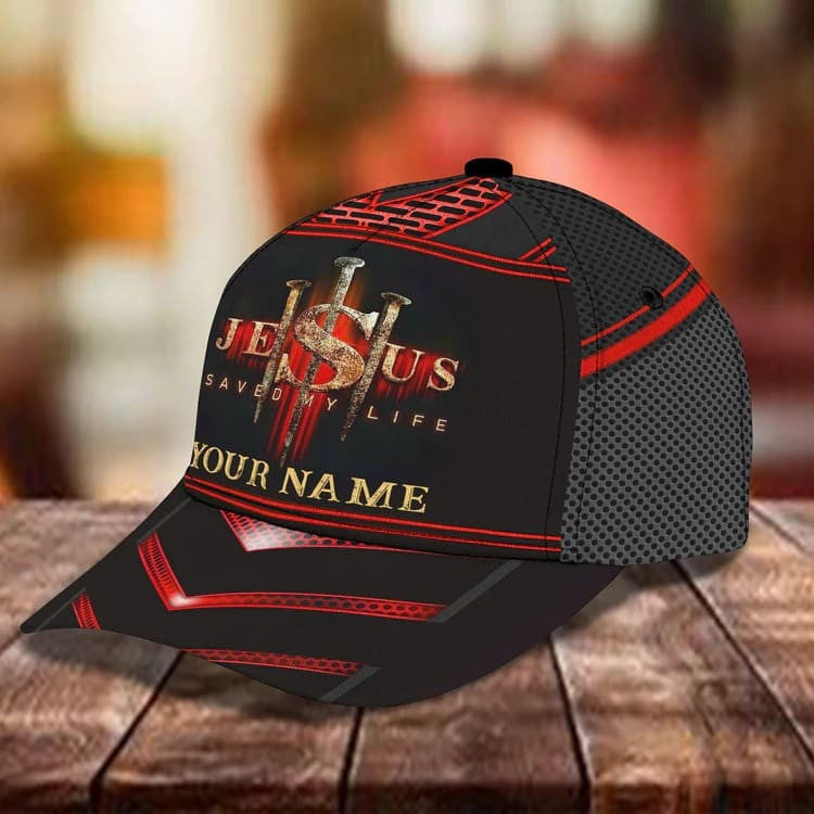Personalized Son of God Cap/ Jesus is my Savior 3D Classic Cap for Him