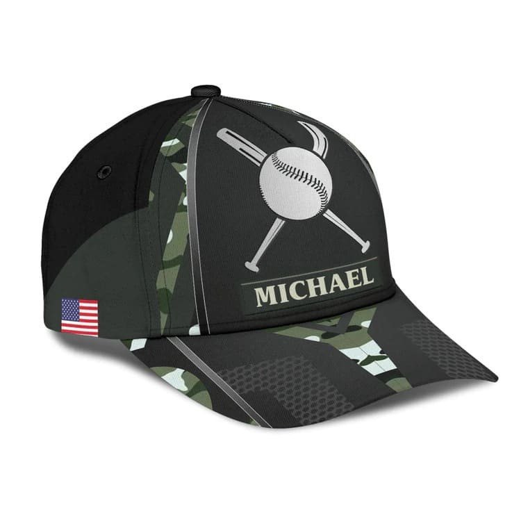 Customized Baseball Classic Cap for Friends/ Glove and Baseball 3D Hat for Baseball Players