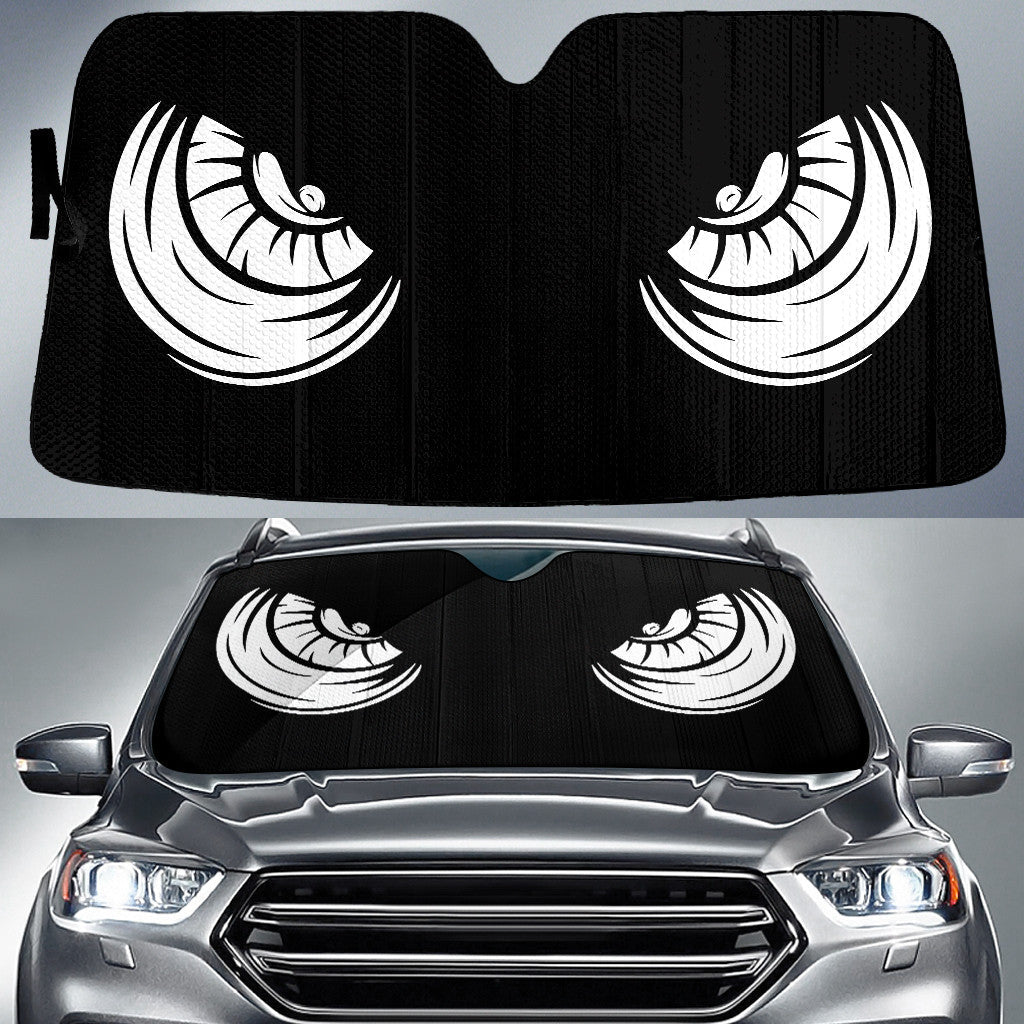 Evil Spider With White Eyes Printed Car Sun Shades Cover Auto Windshield Coolspod