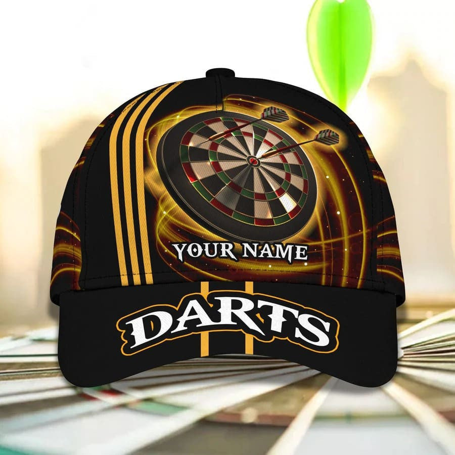 Customized Darts 3D Baseball Cap for Men and Women Who loves Dart/ Gift for Dart Loves