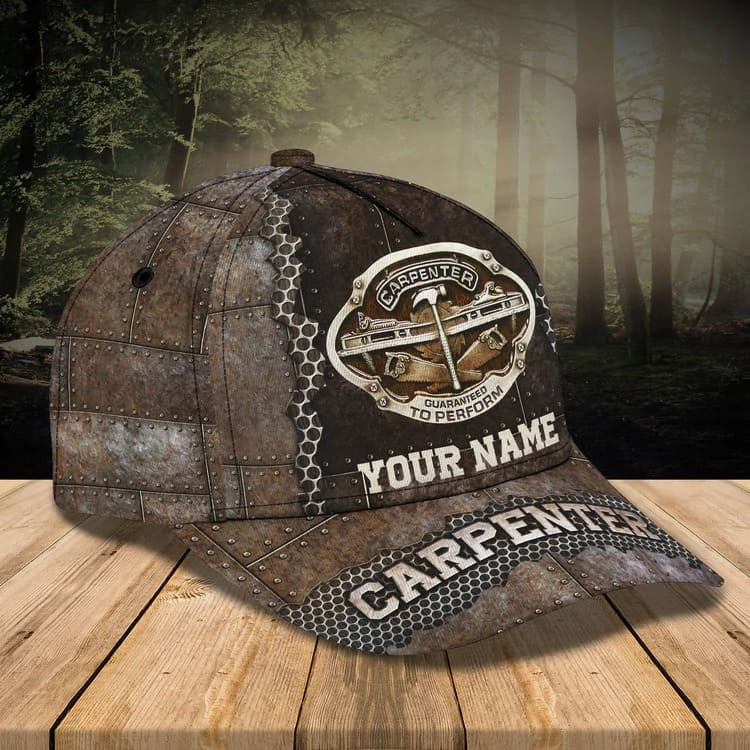 Personalized Carpentry 3D Classic Cap for Carpenter/ Carpentry Hat for Dad Gift