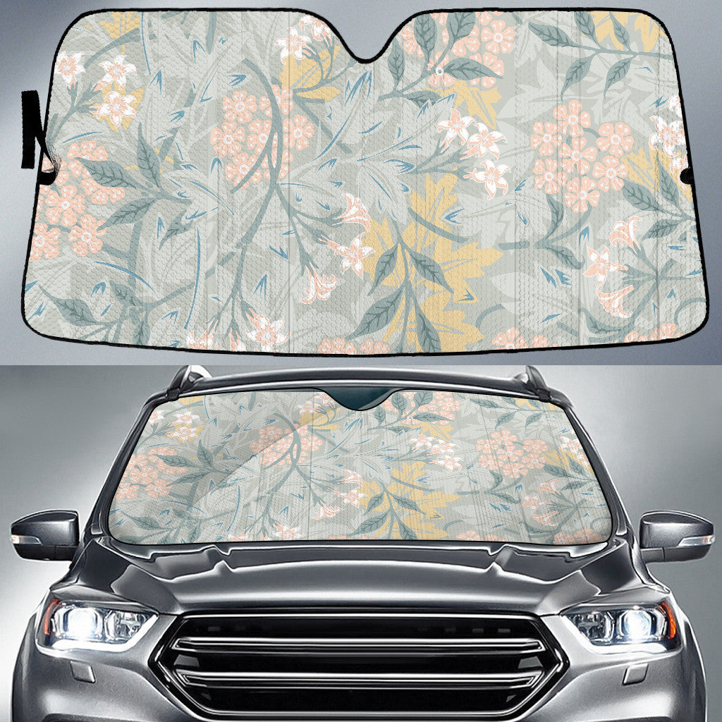 Jasmine By William Morris Printed Car Sun Shades Cover Auto Windshield Coolspod