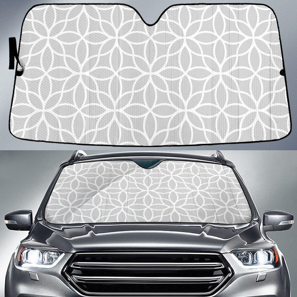Floral Pattern Oriern Style Printed Car Sun Shades Cover Auto Windshield Coolspod
