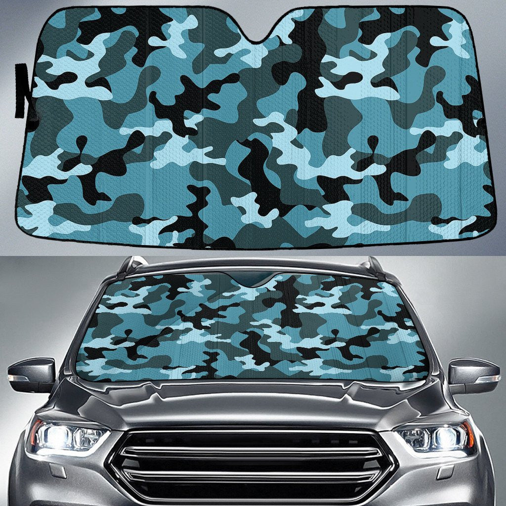 Military Leaf Army Camo Pattern Printed Car Sun Shades Cover Auto Windshield Coolspod