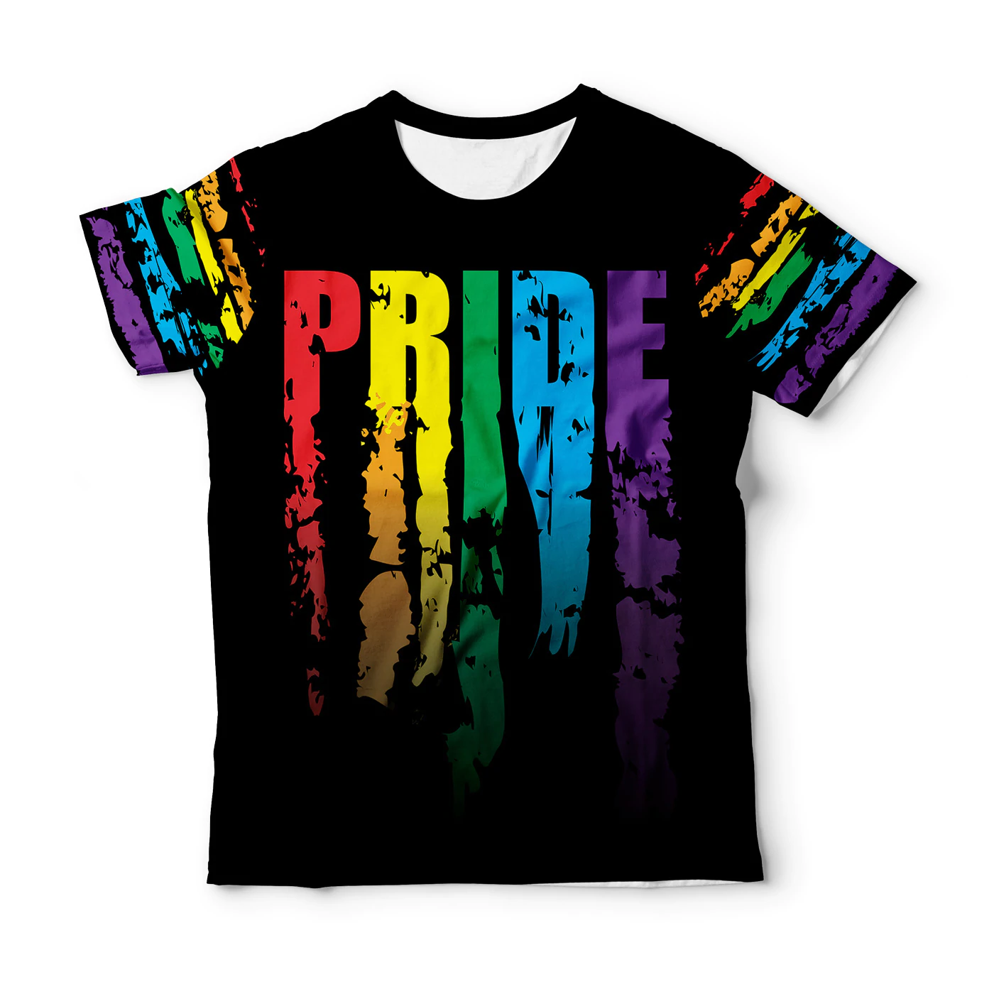 Pride Shirts For Gaymer/ Lesbian Rainbow 3D T Shirt/ 3D Shirt For Pride