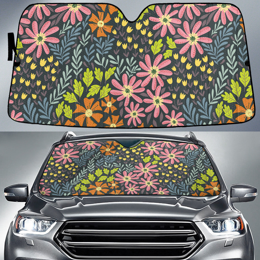 Best Types Of Tropical Flowers Summer Vibe Car Sun Shades Cover Auto Windshield Coolspod