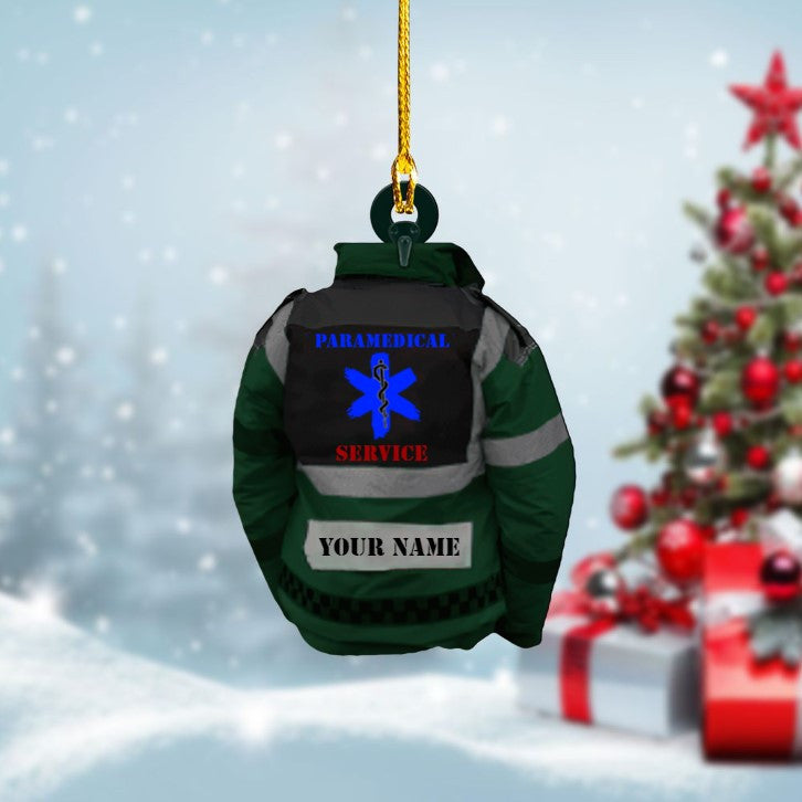 Personalized EMT Paramedical Uniform Acrylic Ornament/ Paramedical Service Acrylic Ornament