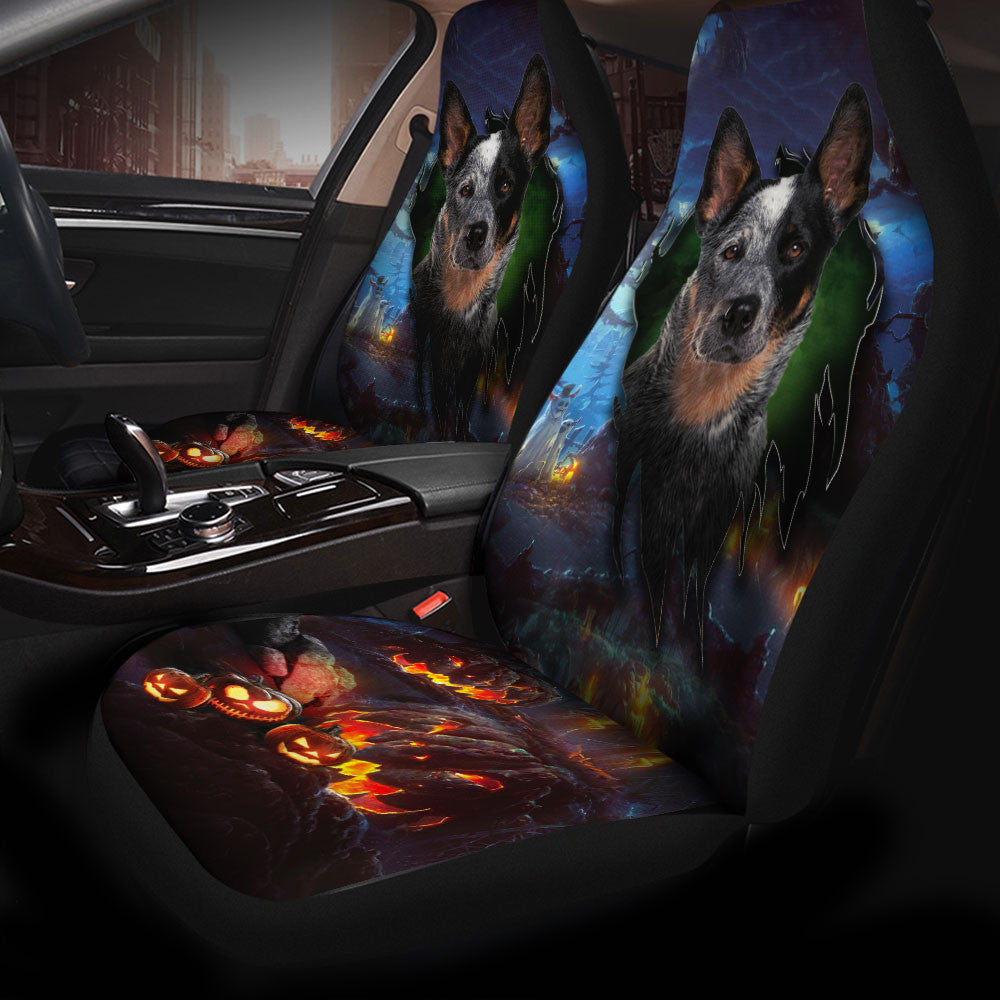 Australian Cattle Dog Halloween Car Seat Covers