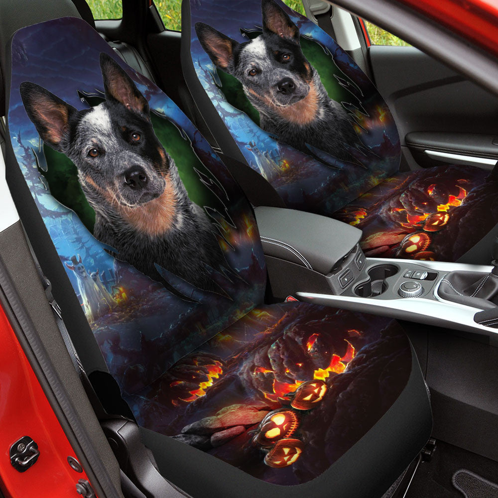 Australian Cattle Dog Halloween Car Seat Covers