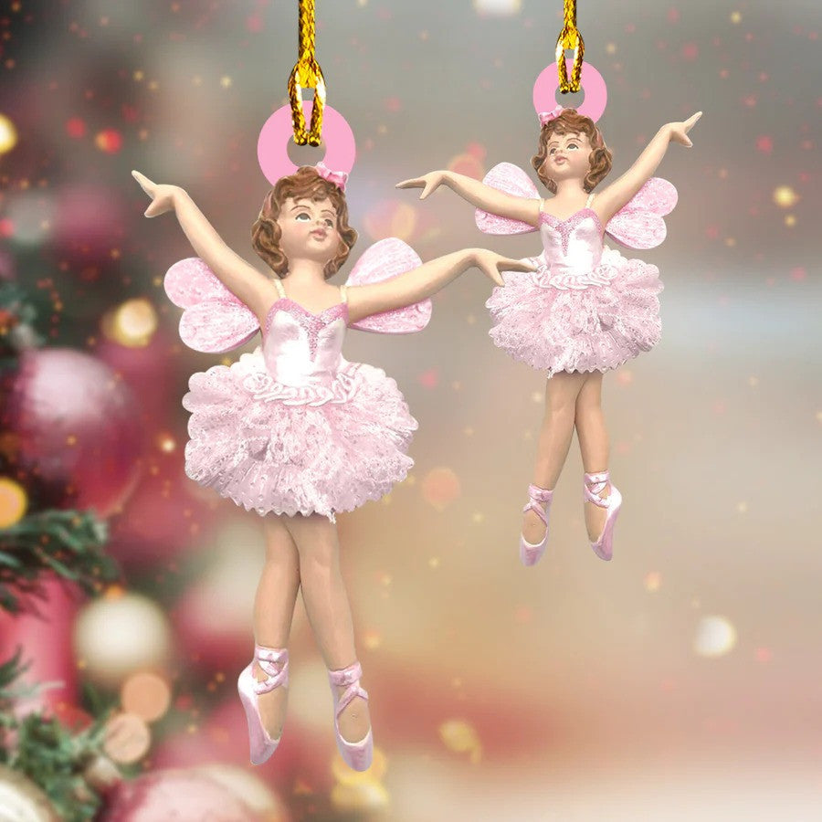 Customized Ballet Christmas Acrylic Ornament Custom Shaped for Ballet Dancer