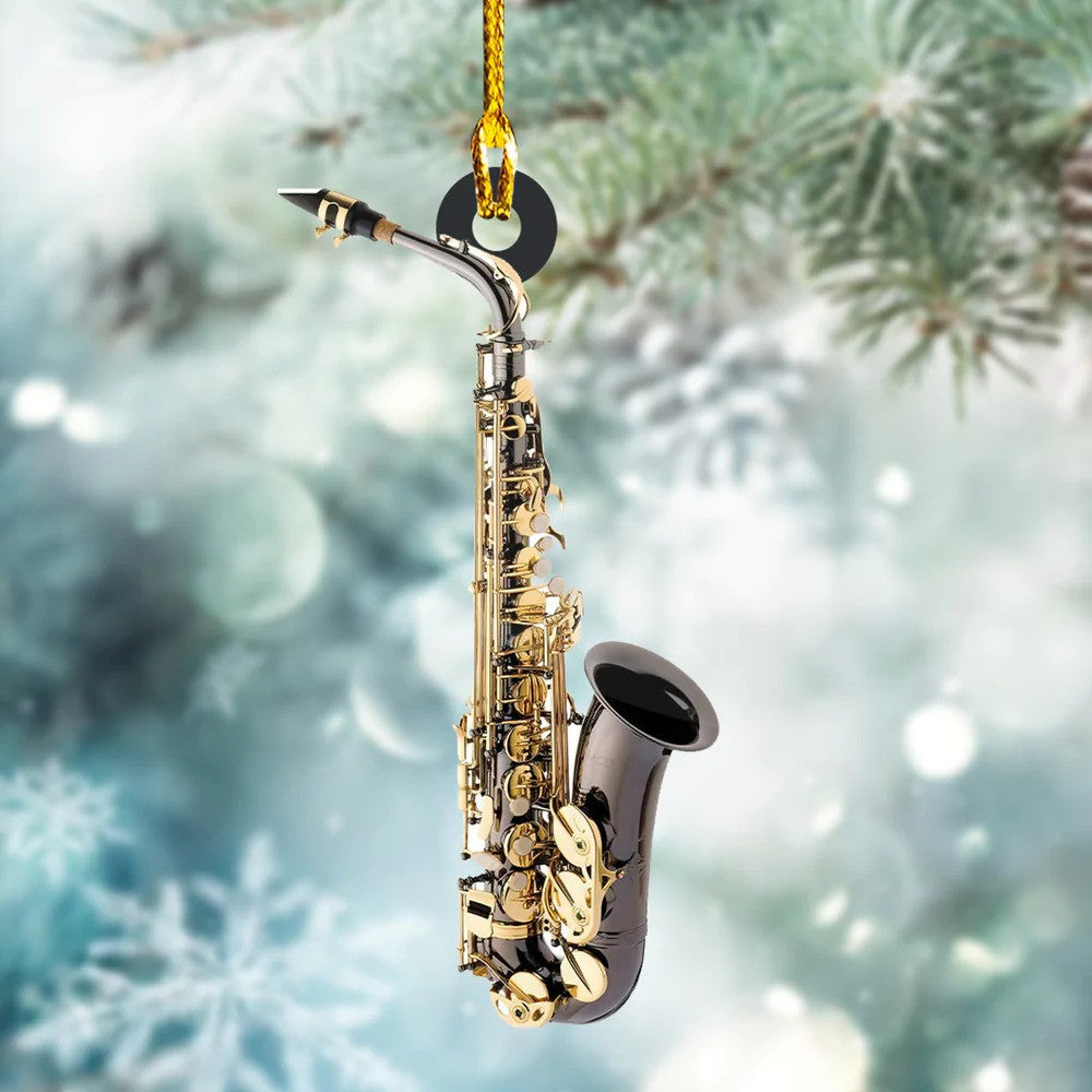 Custom Saxophone Instrument Ornament Custom Shaped Acrylic for Saxophone Players