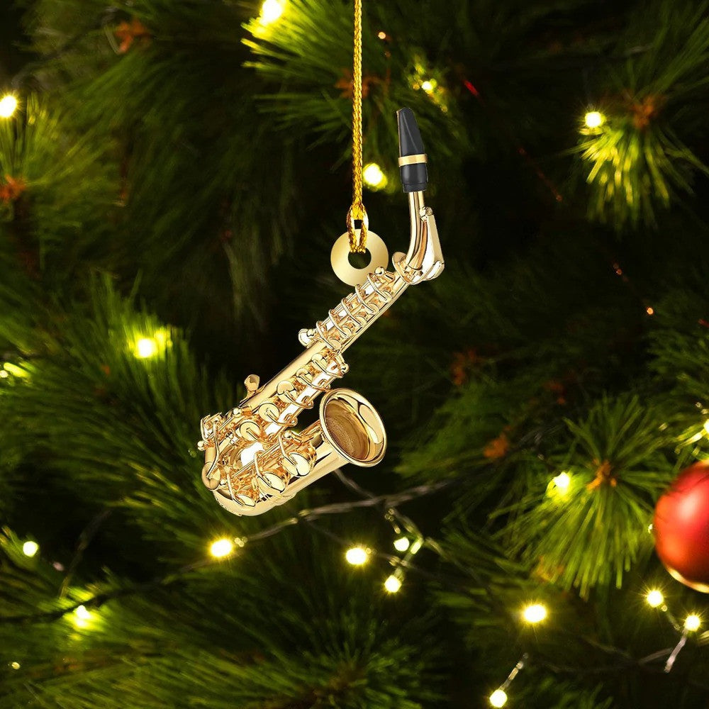 Custom Saxophone Instrument Ornament Custom Shaped Acrylic for Saxophone Players