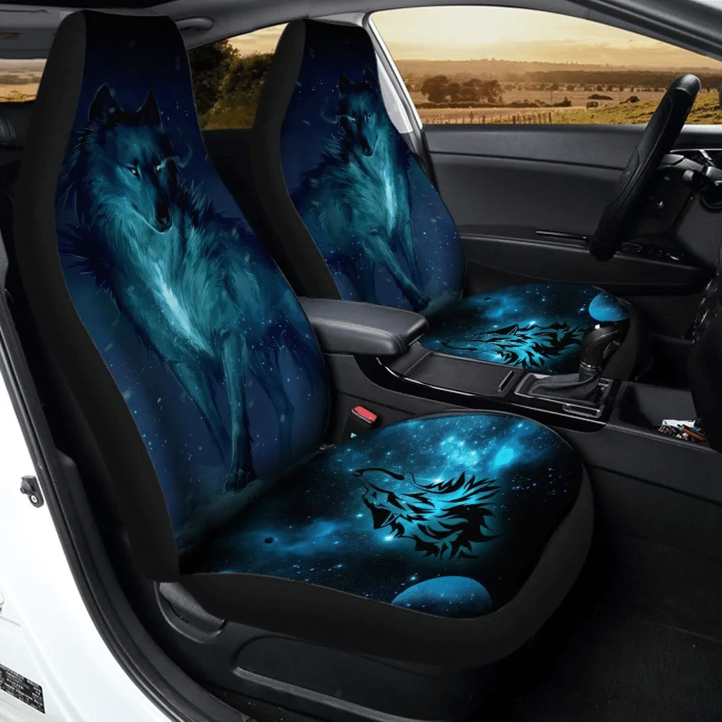 Legendary Wolf Car Seat Covers Custom Car Interior Accessories
