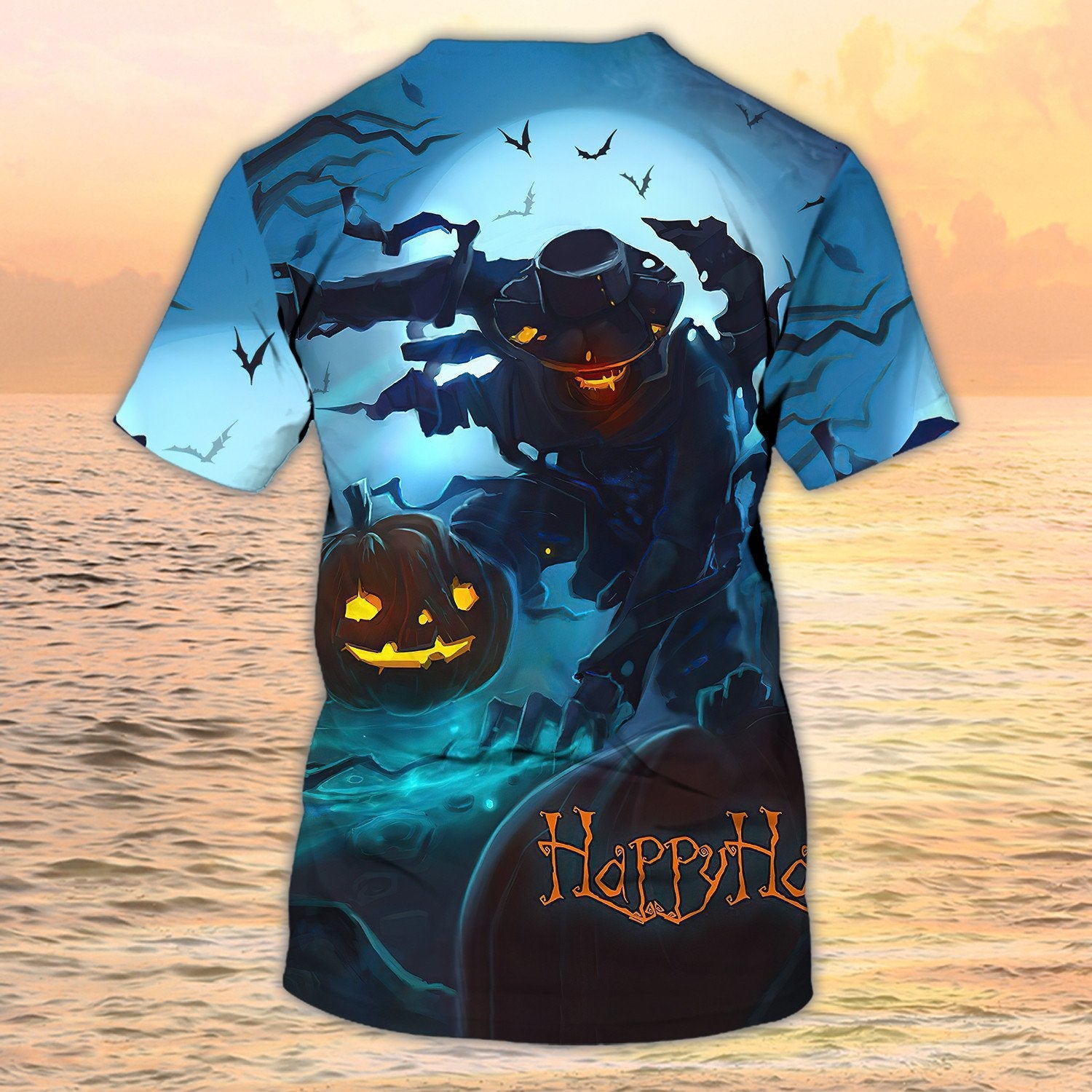Halloween 3D Tshirt Mens Halloween Shirt Happy Halloween 3D Full Print On Shirt