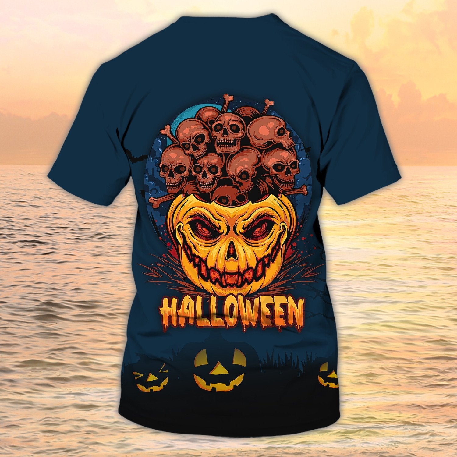 Skull Halloween 3D All Over Print T Shirt Halloween Shirt For Skull Lovers