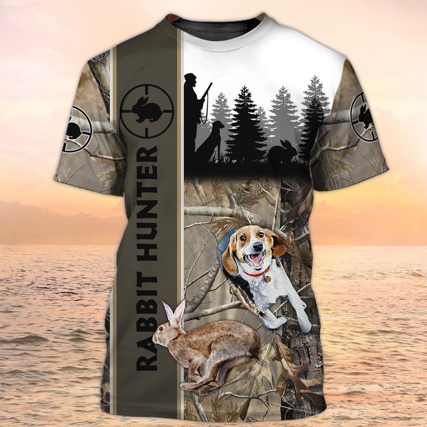 Rabit Hunting Tee Shirts/ Hunting Tshirt/ Rabit Hunter Tshirts