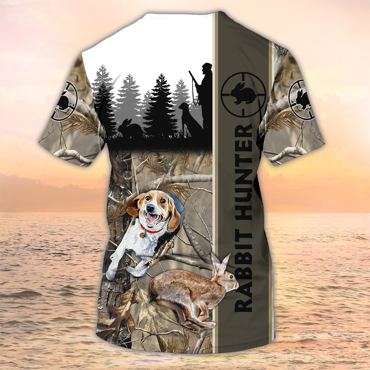 Rabit Hunting Tee Shirts/ Hunting Tshirt/ Rabit Hunter Tshirts