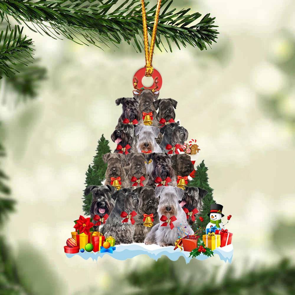 Cesky Terrier Dog   Christmas Tree Ornament Dog Gifts Acrylic Ornament Dog Gifts Acrylic Ornament