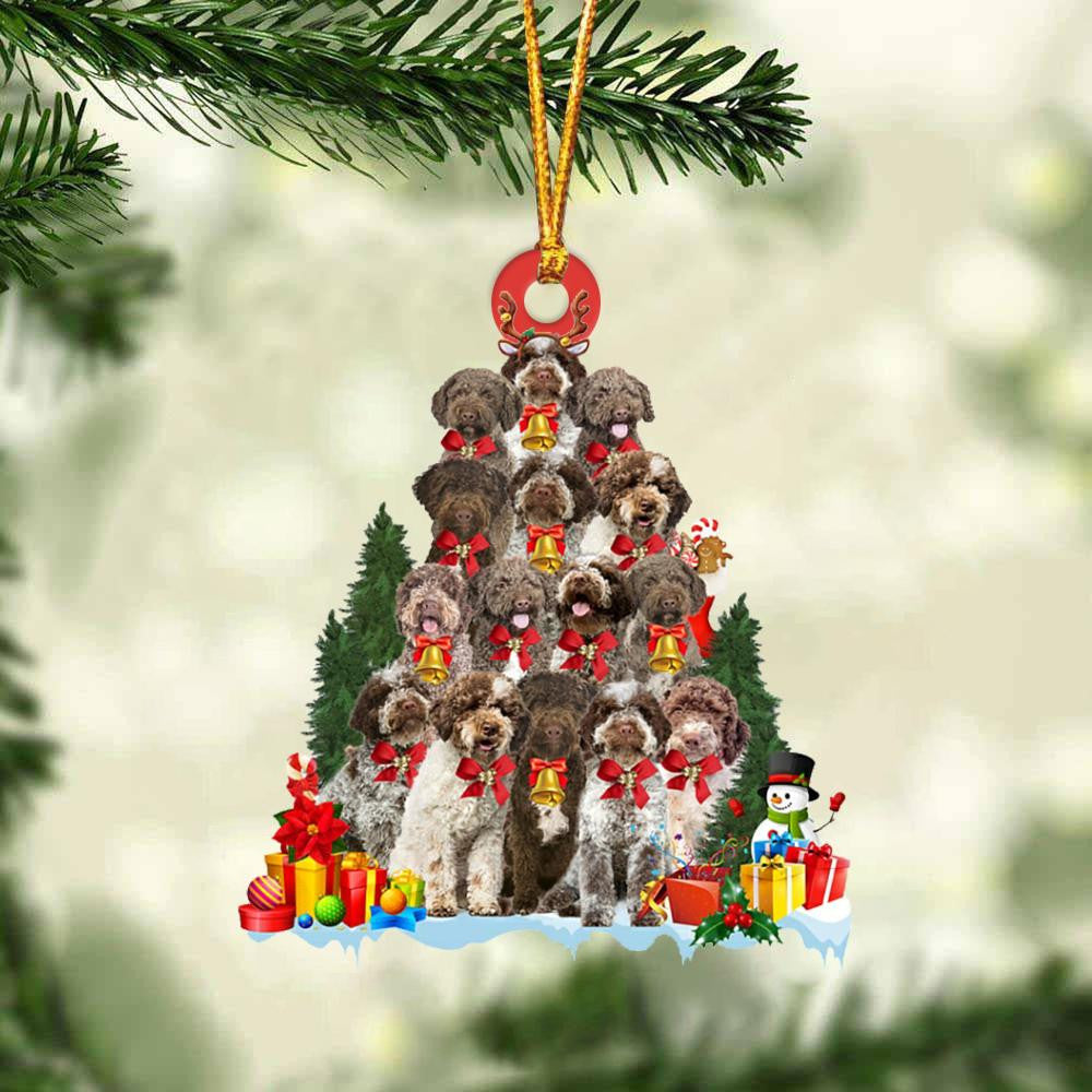 Lagotto Romagnolo Dog   Christmas Tree Ornament Dog Gifts Acrylic Ornament Dog Gifts Acrylic Ornament