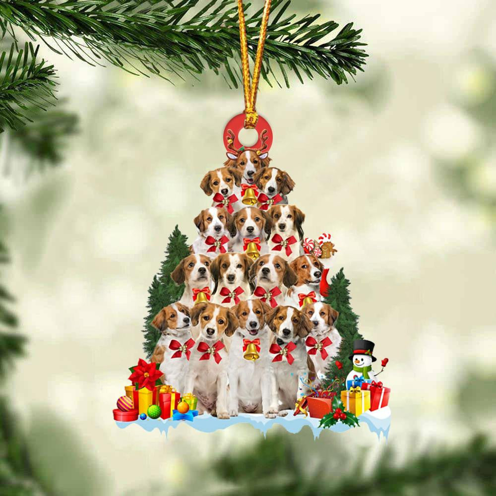 Kooikerhondje Dog   Christmas Tree Ornament Dog Gifts Acrylic Ornament Dog Gifts Acrylic Ornament