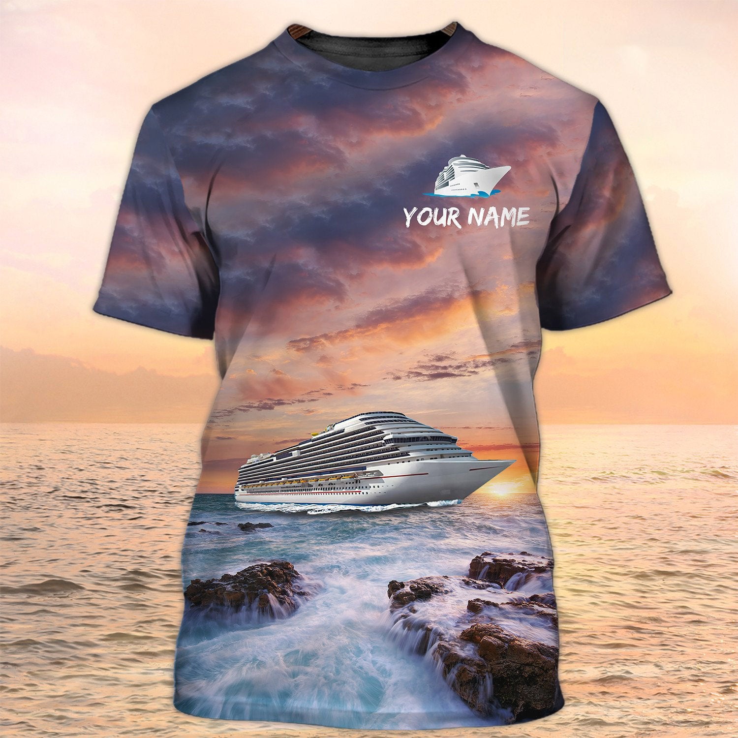 Personalized Name 3D Cruise Tshirts/ Best Cruise Shirt Men Women/ Unisex Shirt For Cruise Lover