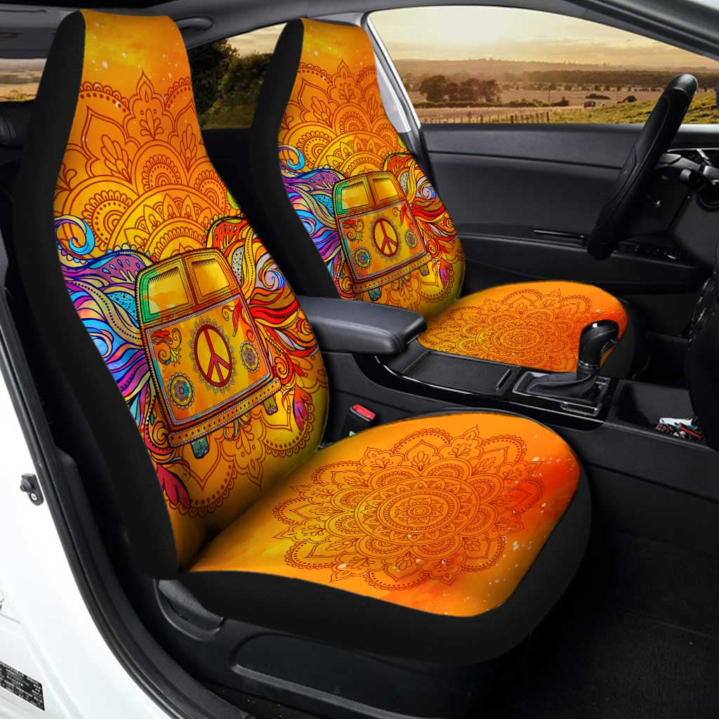 Hippie Van Car Seat Covers Custom Car Accessories