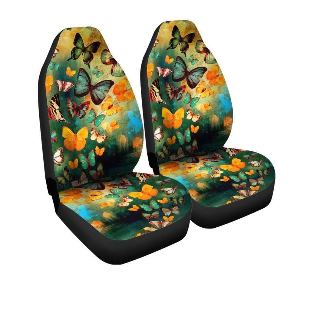 Butterfly Car Seat Covers Custom Butterflies Car Accessories