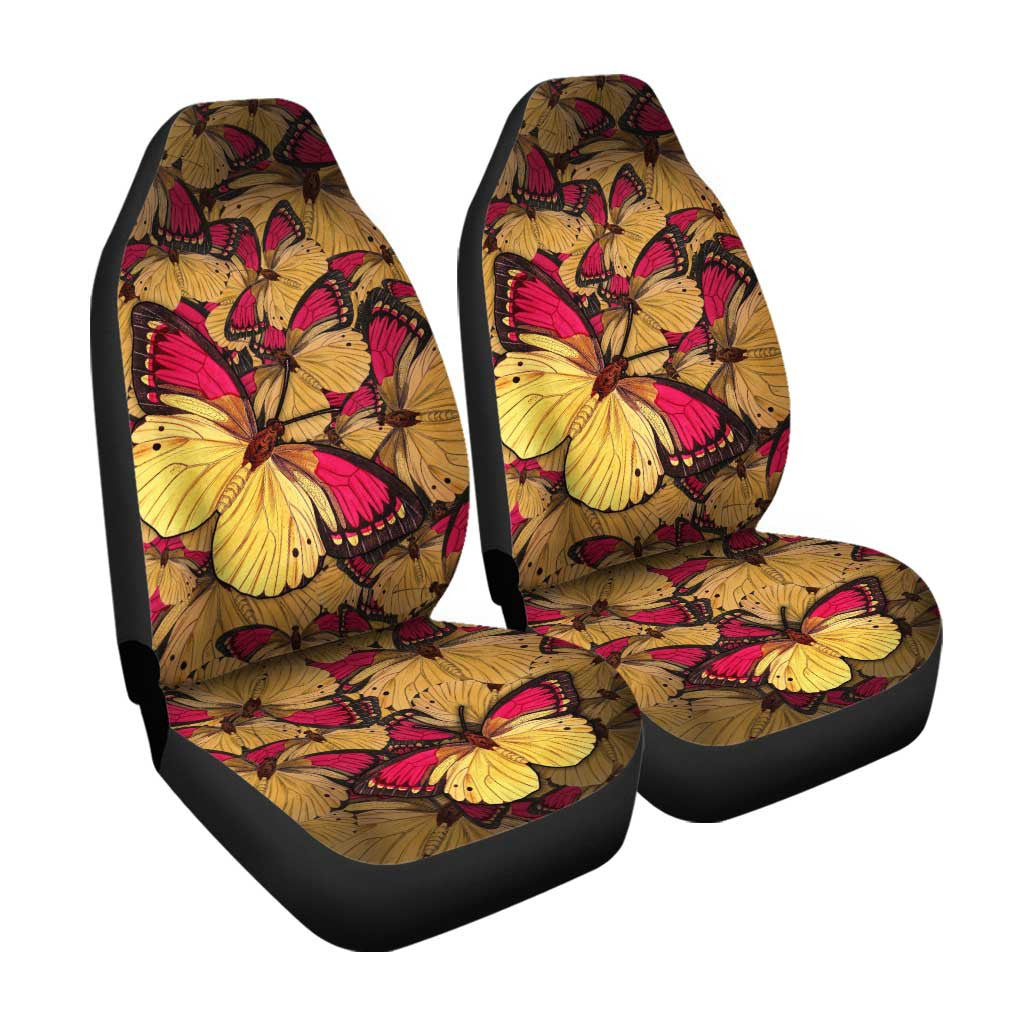 Pattern Butterfly Car Seat Covers Custom Butterfly Car Accessories