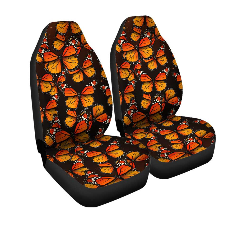 Monarch butterfly Car Seat Covers Custom Insect Car Accessories