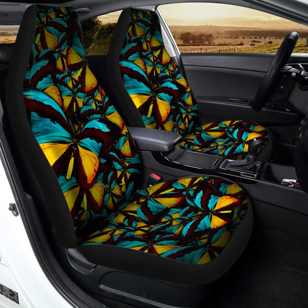 Butterfly Car Seat Covers Custom Pattern Car Accessories