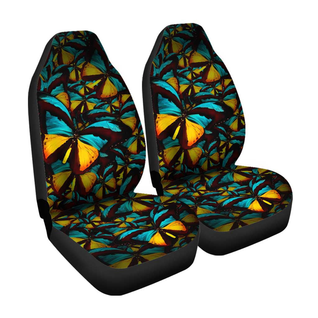 Butterfly Car Seat Covers Custom Pattern Car Accessories