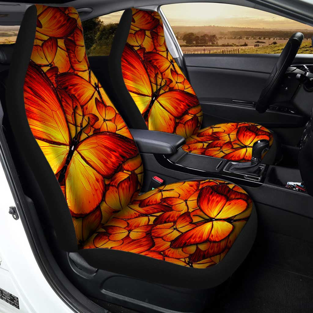 Monarch Butterfly Car Seat Covers Custom Car Accessories